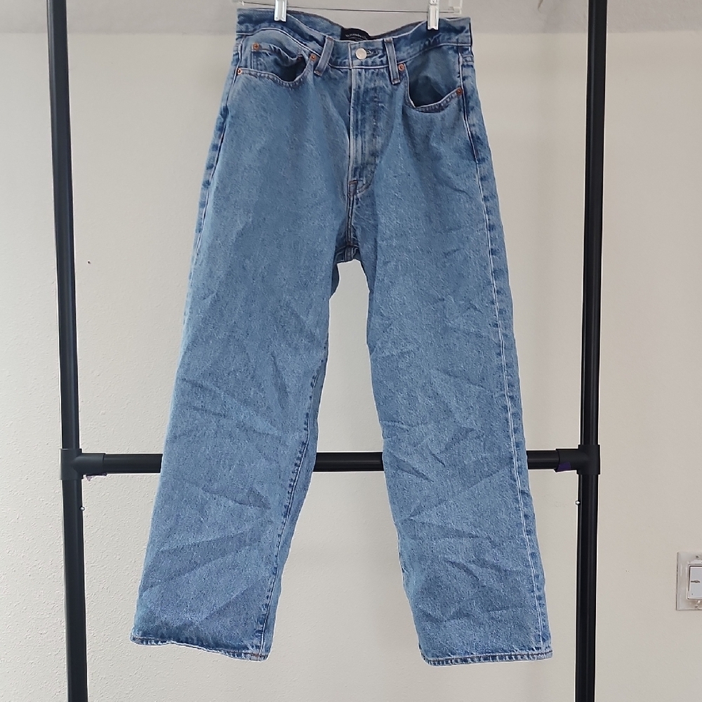 Abercrombie & Fitch Blue Relaxed Jeans